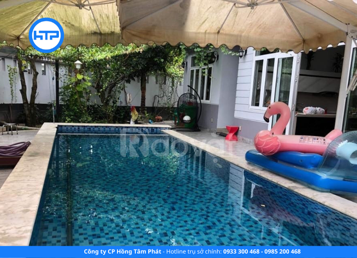 Chà ron hồ bơi đồng nai