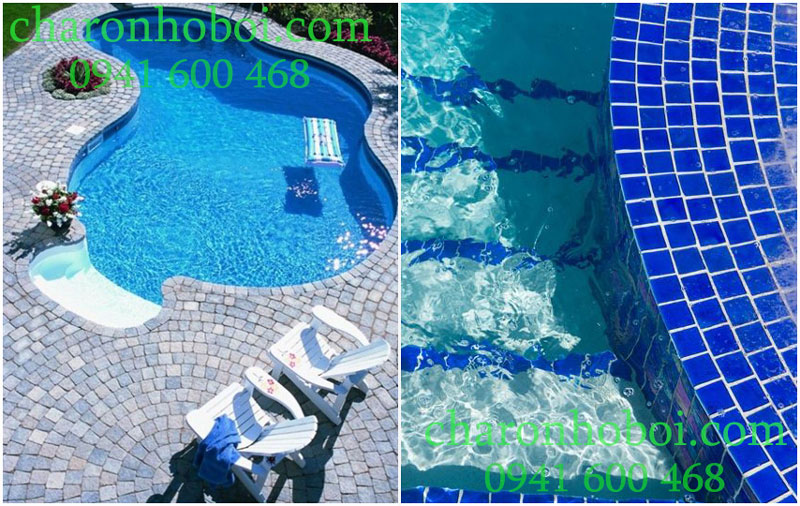 chà ron hồ bơi tại Nhà Bè