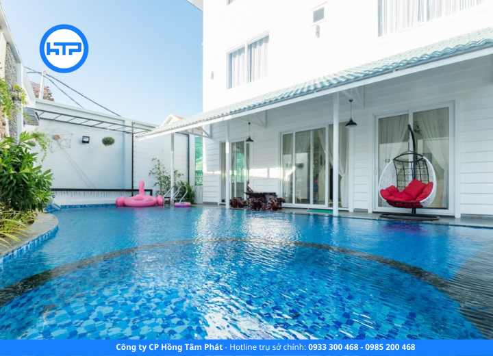 chà ron hồ bơi ở Đồng Nai
