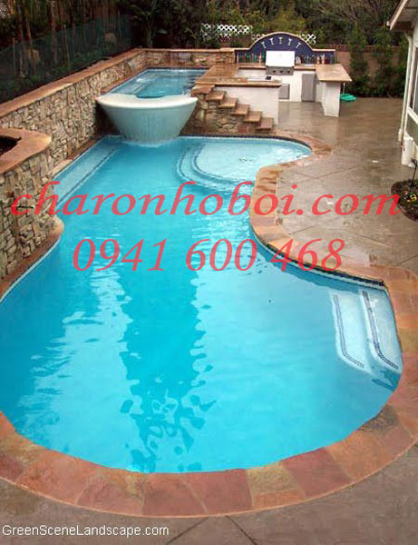 dịch vụ ron hồ bơi